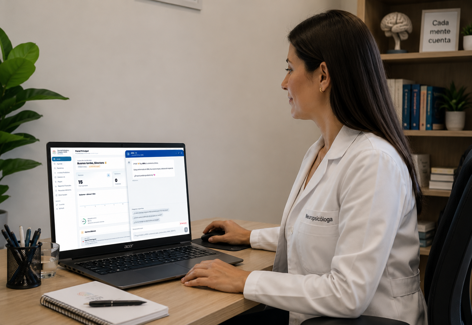 ARIA, la IA clínica que trabaja por tu equipo
